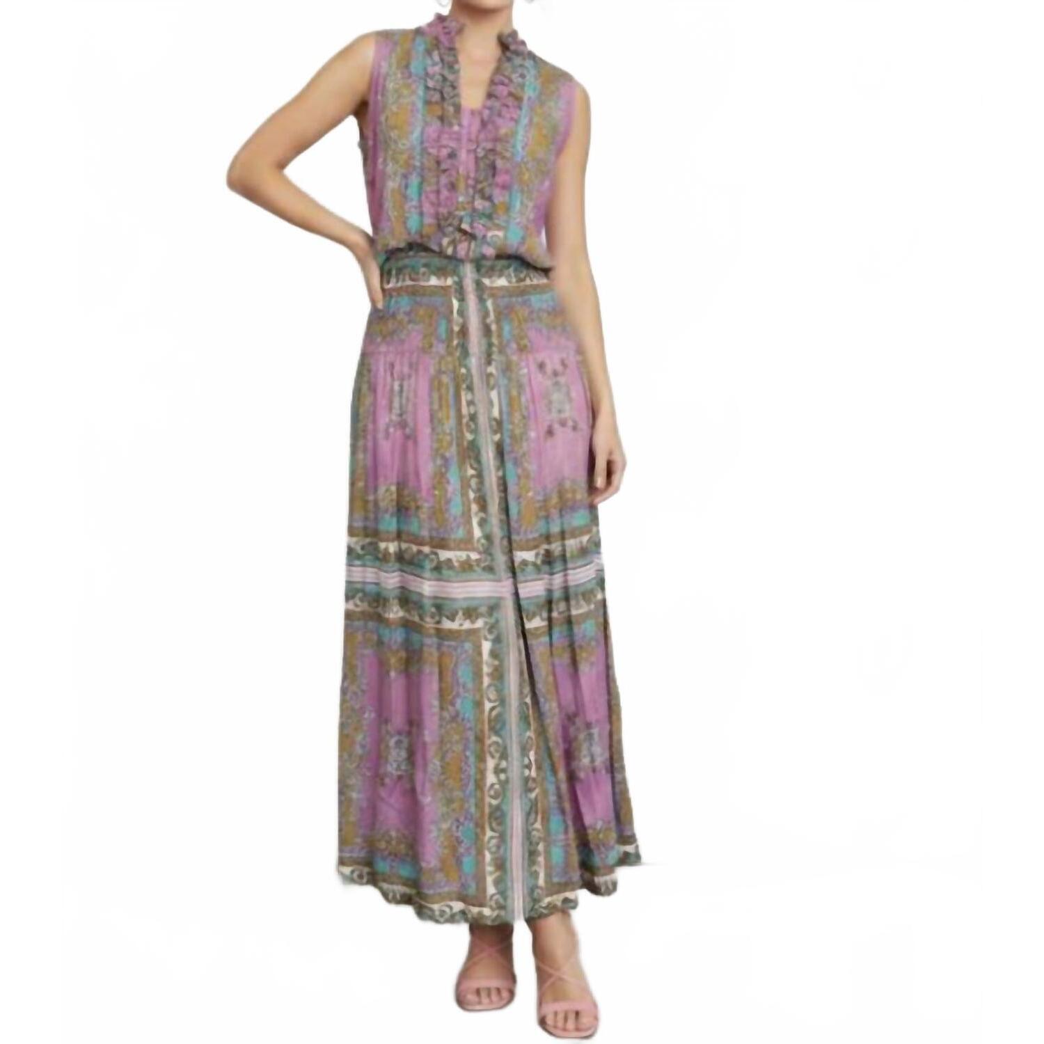 New Lola Australia Aria Sleeveless Dress In Pink